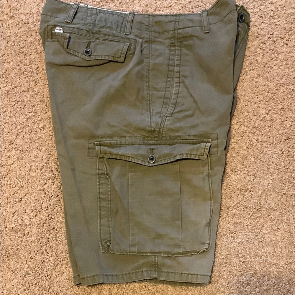 Olive Green Cargo Shorts by Levi Strauss & Co. 
size 32 waist